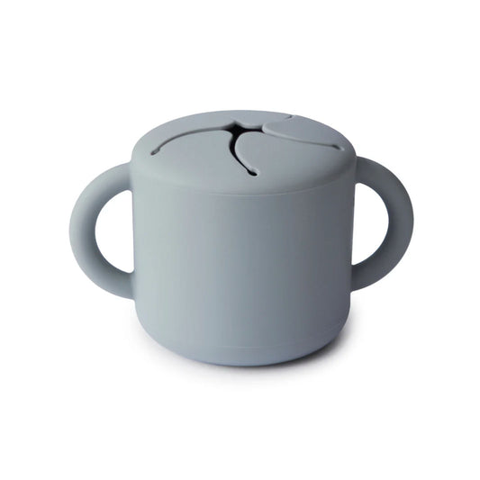Mushie Snack Cup - Stone