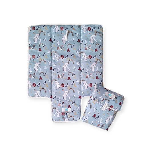 Cambiador de Pañal Portátil - Osos Polares
