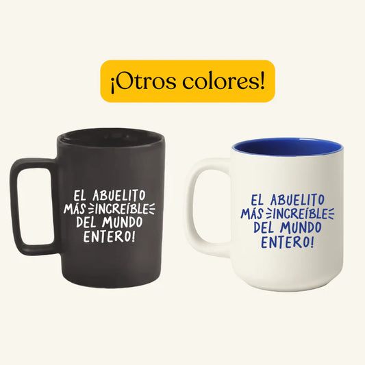 Taza Mug el Abuelito más Increíble - Blanco