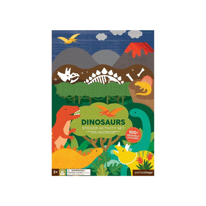Set de Actividades con Stickers - Dinosaurs