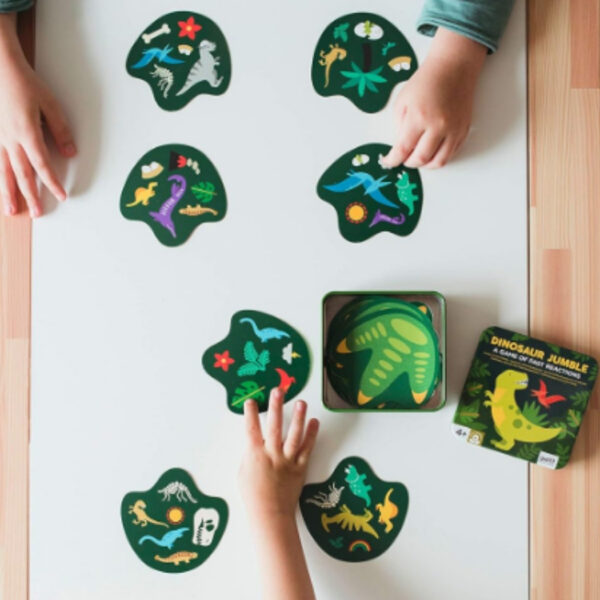 Juego de Reacciones Rápidas - Dinosaur Jumble