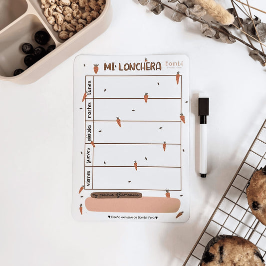 Planner Lonchera Carrot