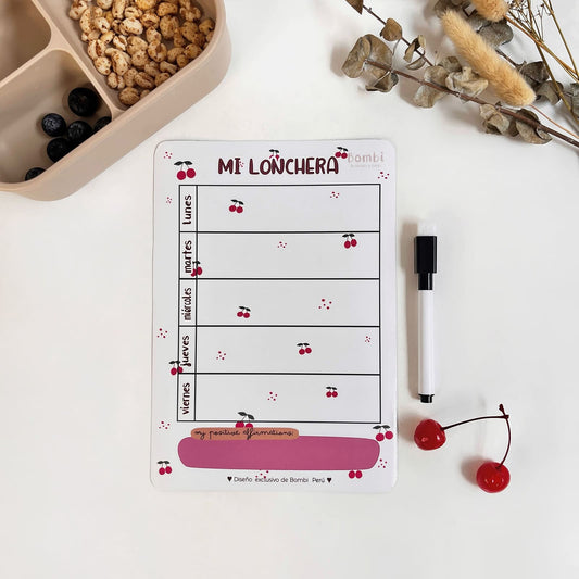 Planner Lonchera Cherry