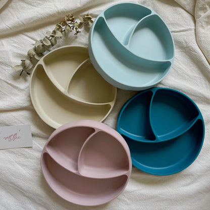 Plato de Silicona con Divisiones Curvy