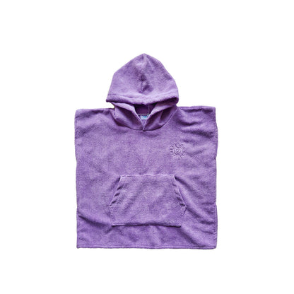 Poncho Toalla Microfibra - Lila