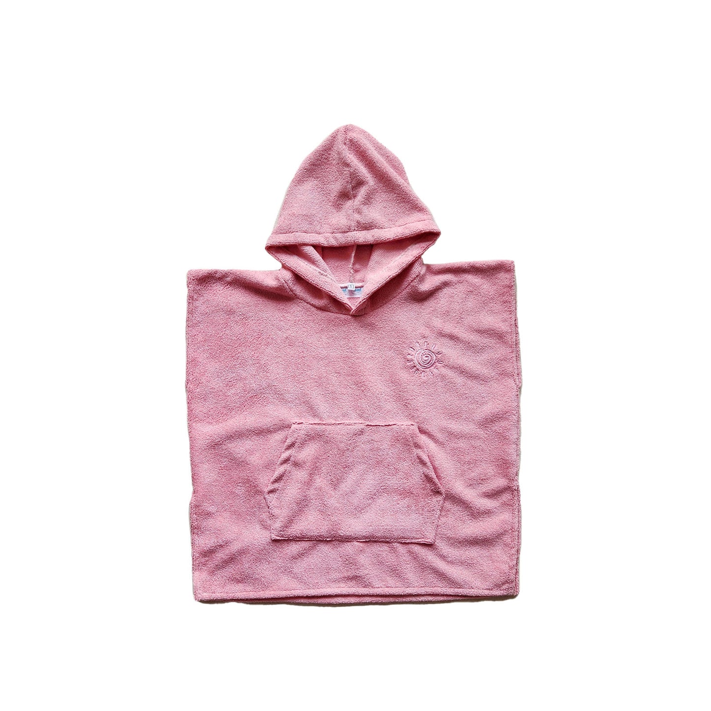 Poncho Toalla Microfibra - Rosa