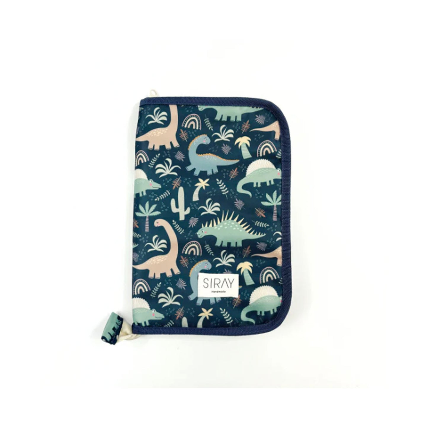 Porta Documento Dino Azul