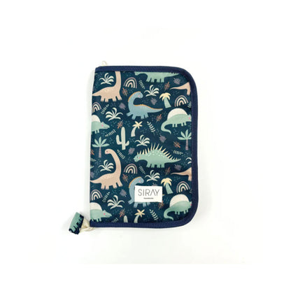 Porta Documento Dino Azul