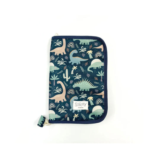 Porta Documento Dino Azul