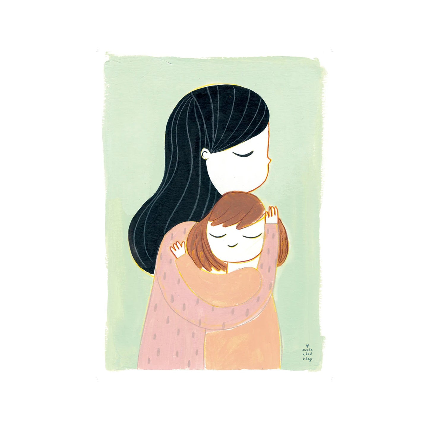 Print Embrace Mia - 50x70 cm