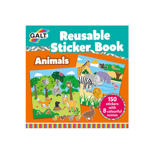 Libro de Sticker Reusable - Animales