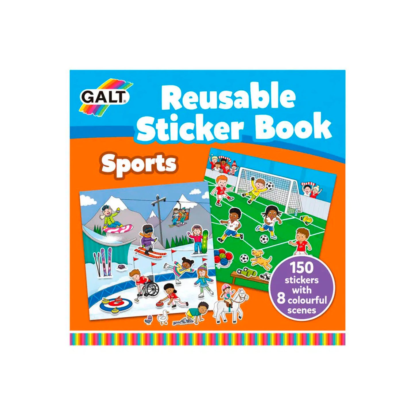 Reusable Sticker Book - Sports