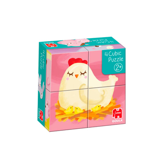 Rompecabeza - 4 Cubic