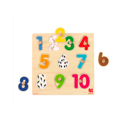 Rompecabeza - Números del 1 al 10
