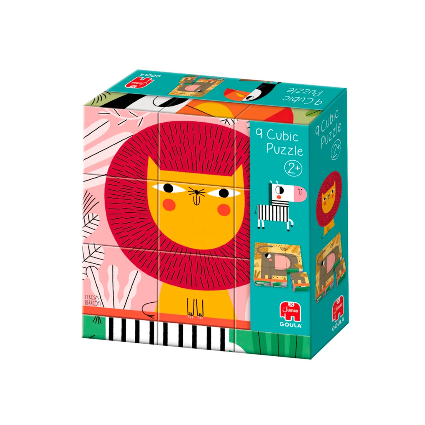 Rompecabeza Animales - 9 Cubic