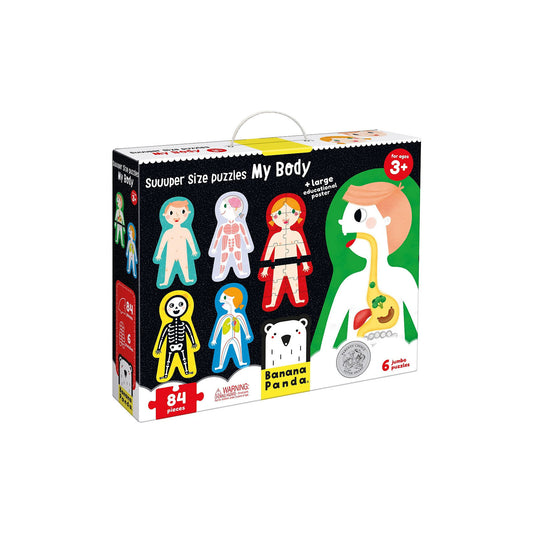 Rompecabeza Gigante mi Cuerpo 3+