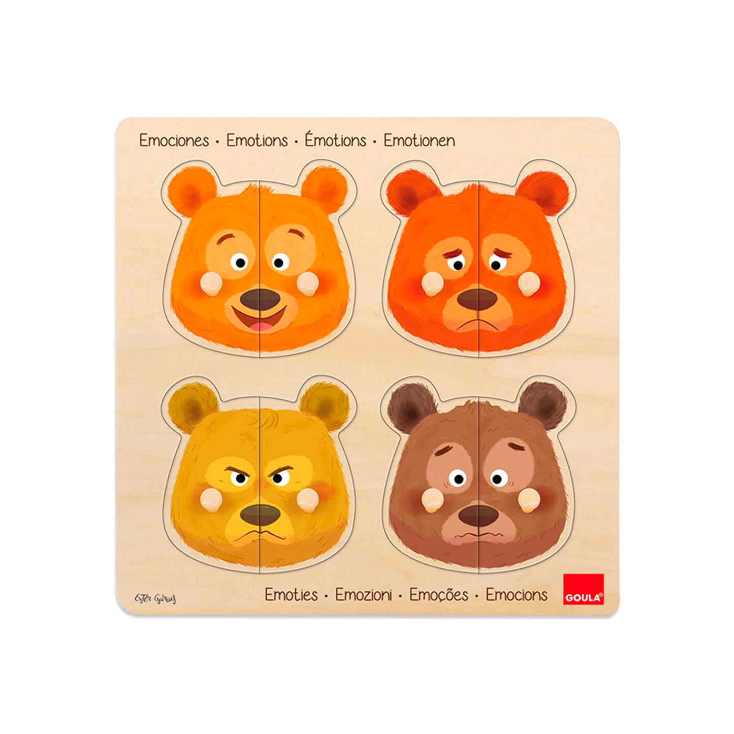 Rompecabeza Puzzle Emociones