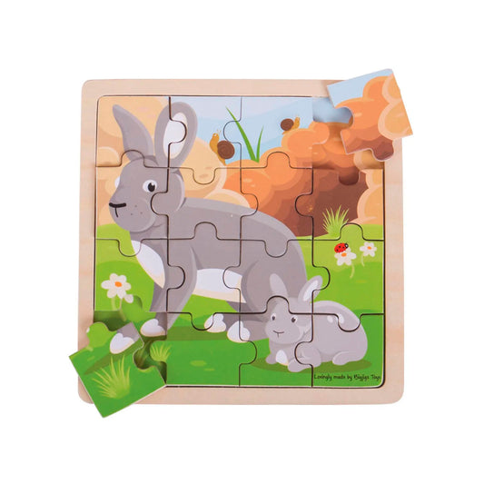 Rompecabezas Conejo y Gazapo