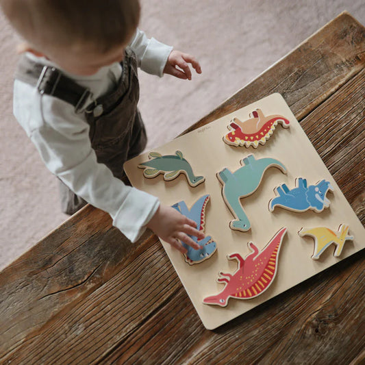 Mushie Rompecabezas Dinos