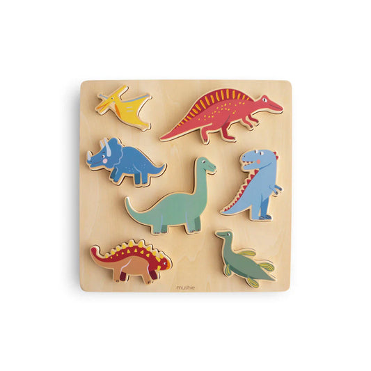 Mushie Rompecabezas Dinos
