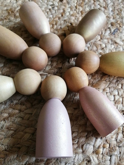 Set 7 Personitas Boho Pink