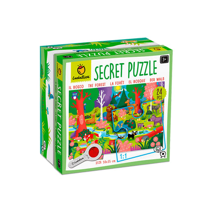 Secret Puzzle Rompecabezas con Imagenes Secretas - El Bosque
