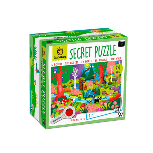Secret Puzzle Rompecabezas con Imagenes Secretas - El Bosque