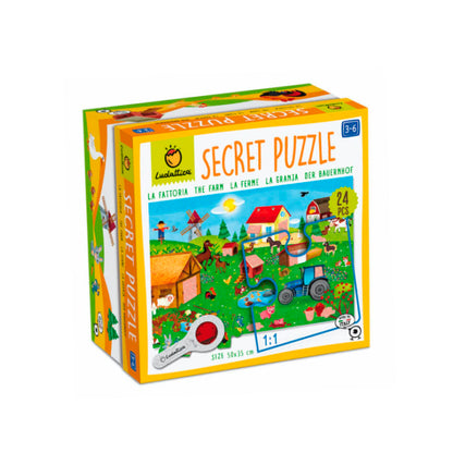 Secret Puzzle Rompecabezas con Imagenes Secretas - La Granja