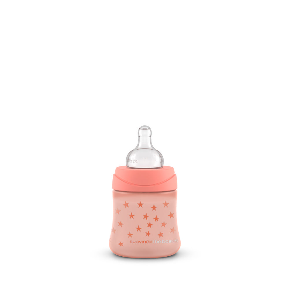 Set 2 Biberones the Basics 150ml - Rojo
