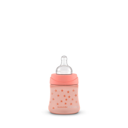 Set 2 Biberones the Basics 150ml - Rojo