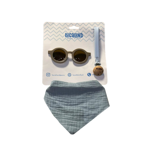 Set Circular Gris