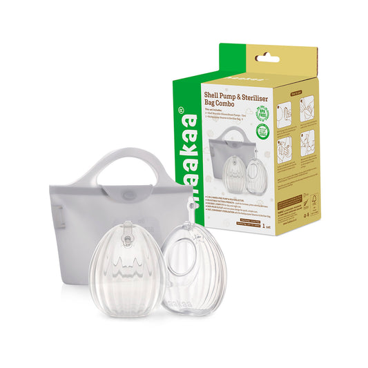 Set Sacaleche Haakaa + Bolsa Esterilizada
