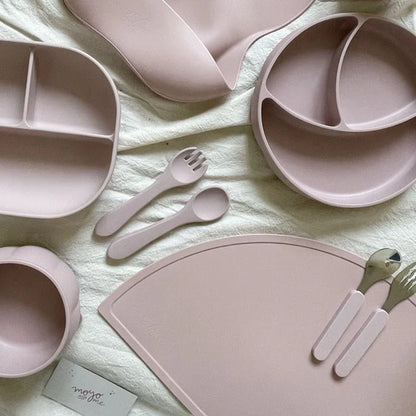 Set de Cubiertos de Silicona - Blush