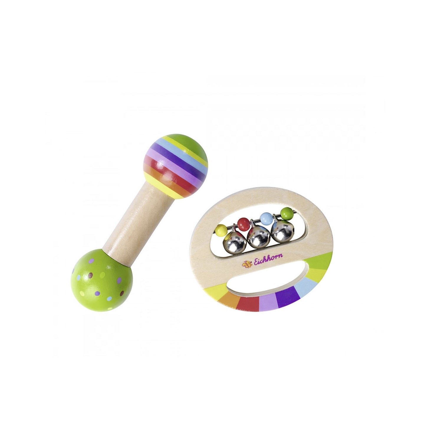 Set de Música con Juguete de Agarre de Madera 1+