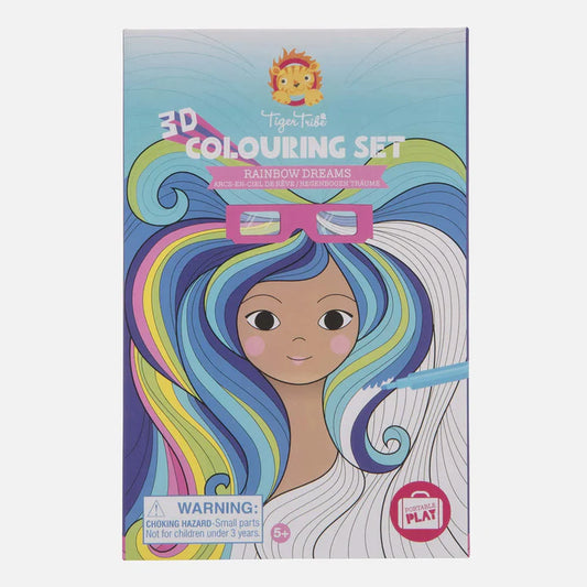 Set para colorear 3D Colouring Set - Rainbow Dreams