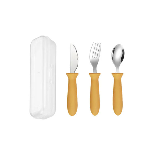 Set x3 Cubiertos - Mostaza