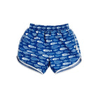 Swimsuit Short-Blue Fish
