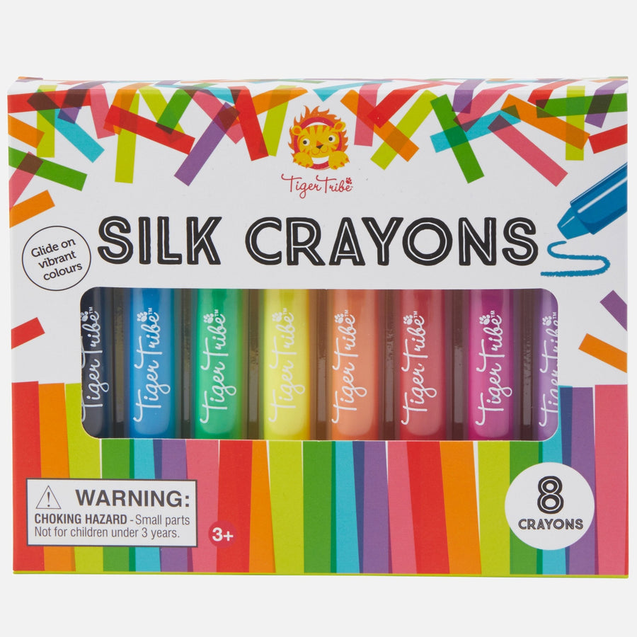 Silk Crayons - 8 Unidades