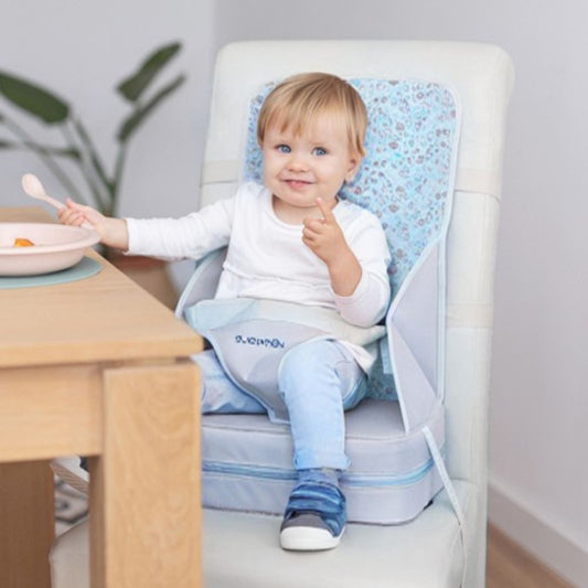 Silla de Comer Portátil Wonderland Azul