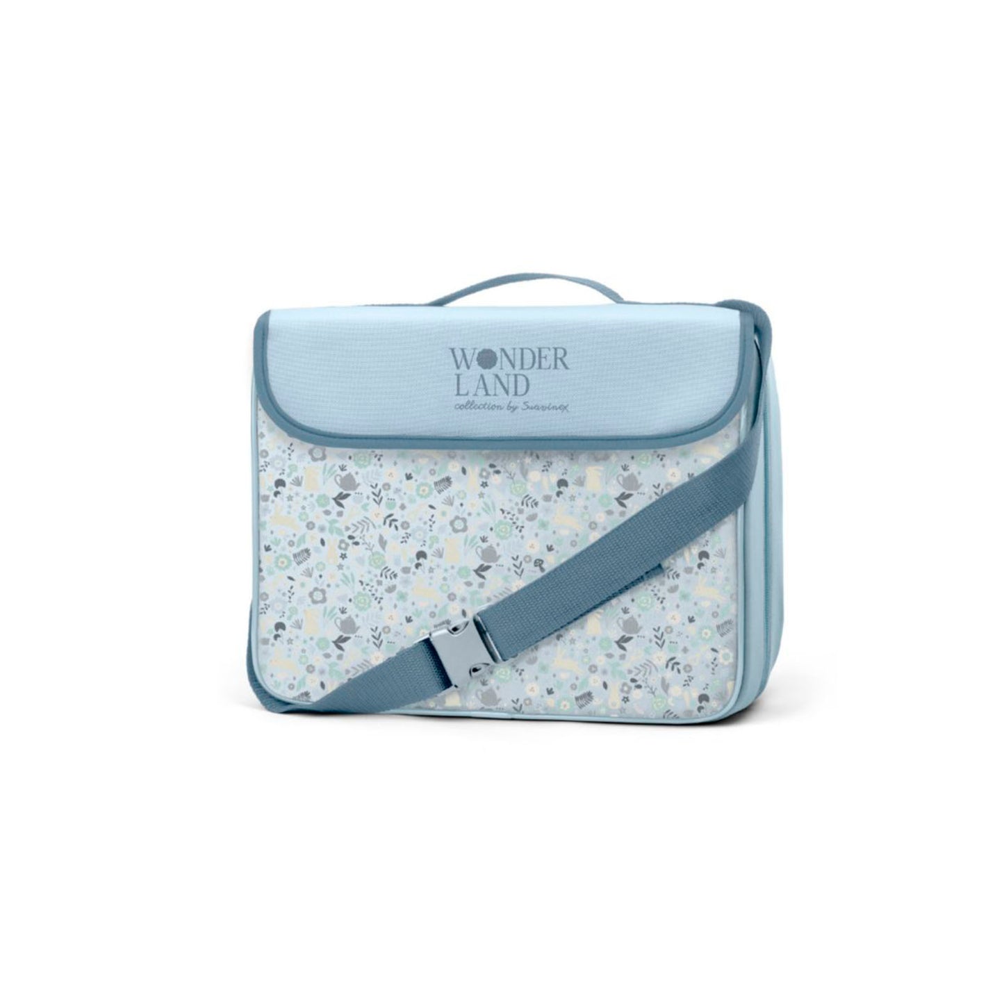 Silla de Comer Portátil Wonderland Azul