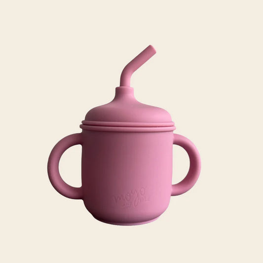 Sippy Cup con Cañita - Pale Mauve