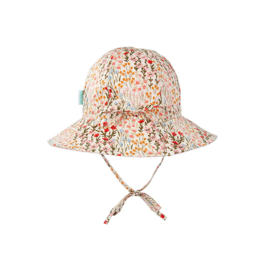 Sombrero Reversible Ala Ancha - Fiorella