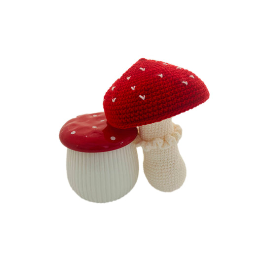 Sonajero Honguito Rojo