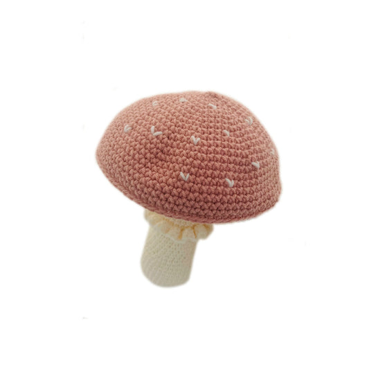 Sonajero Honguito Rosa