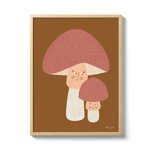 Póster Sweet Mushrooms Maa-Noo 30 x 40 cm