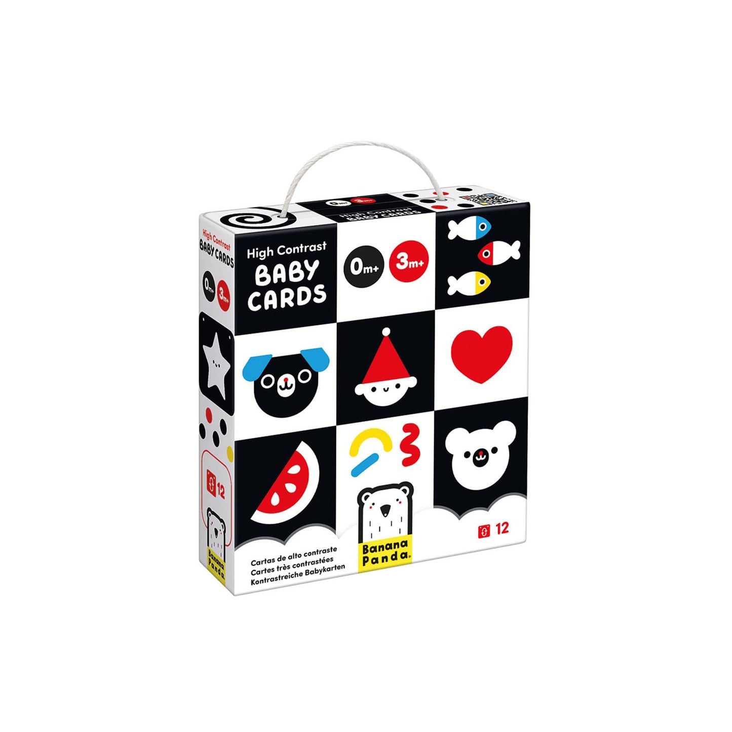 Tarjetas de Alto Contraste 0 a 3m+