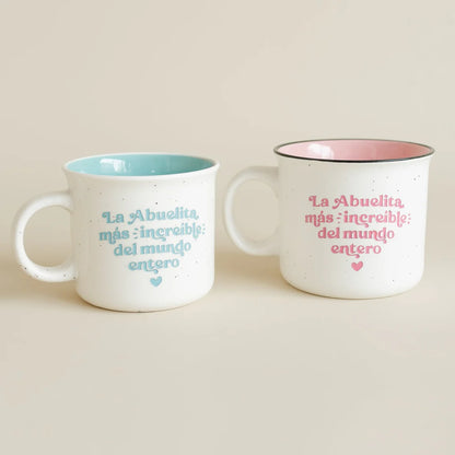 Taza la Abuelita más Increíble Turquesa
