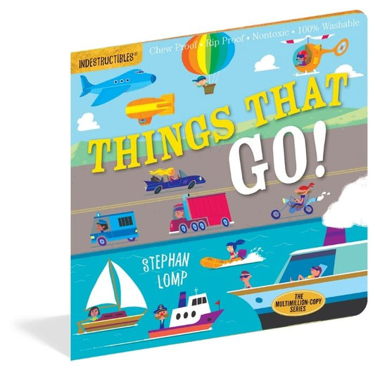 Libro Indestructible - Things That Go