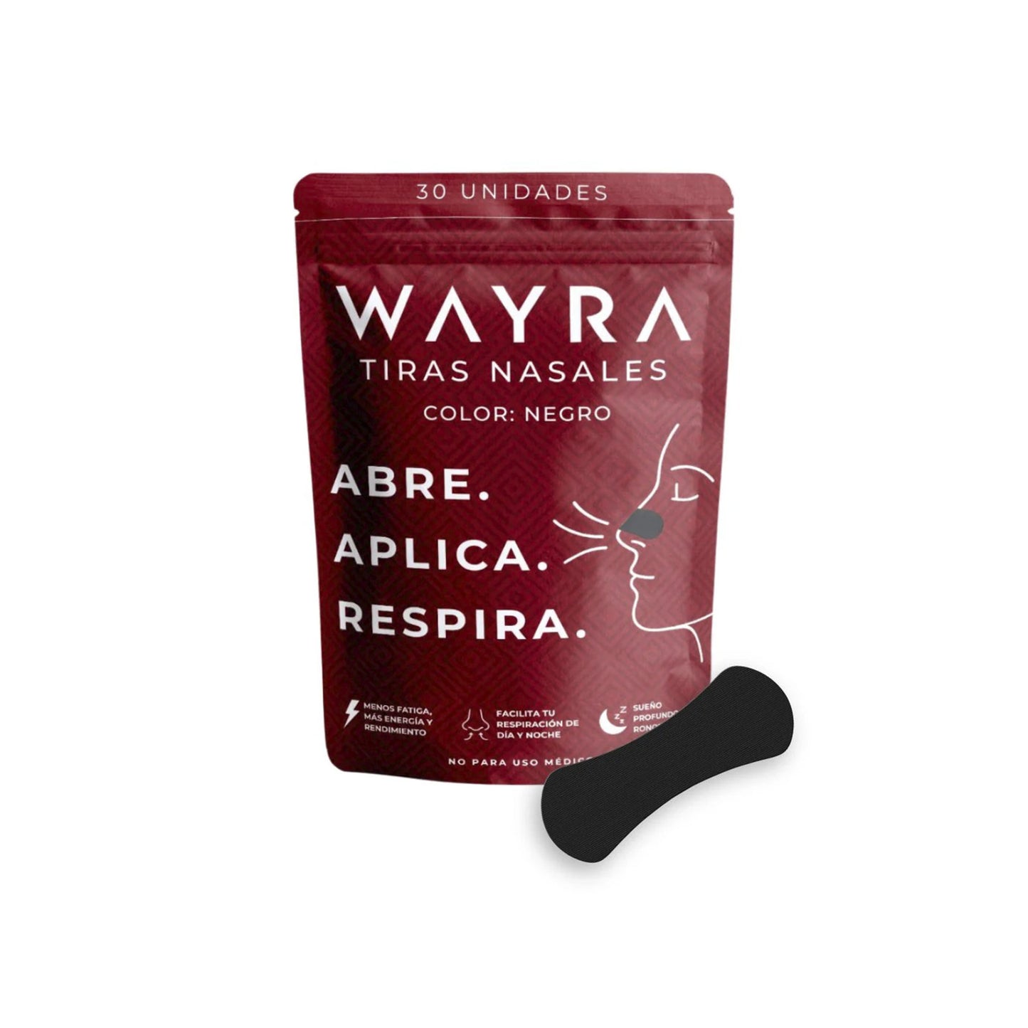 Tiras Nasales Wayra Negro