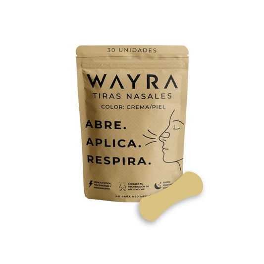 Tiras Nasales Wayra Crema